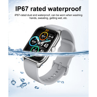 AOSENWELL G111 Nouvelle Montre Connectée Ultra-Fine G111 Boîtier en Alliage Bracelet en Gel de Silice IP67 Montre de Sport Connectée Unisexe 2025