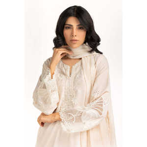 Conjunto de 3 Piezas de Encaje Suizo con Bordado para Verano - IPSTD-44730 - Product Image 6