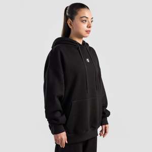Sweat-shirt écologique Miles en noir, 100% coton French Terry avec impression sérigraphique, taille XL - Product Image 3