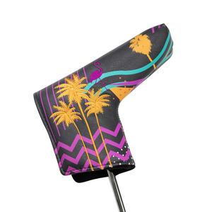 Couvre-chef hybride de golf élégant pour hommes en cuir PU souple avec doublure intérieure douce, cou confortable, adapté à la plupart des tailles de club - Product Image 2