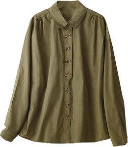 Camisas y Blusas Casuales de Mujer, Tops de Manga Corta de Verano con Logotipo y Botones, Camisetas Vaqueras Personalizadas - Product Image 2