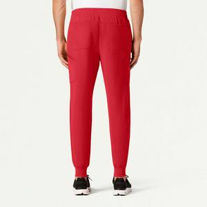 ชุดยูนิฟอร์มพยาบาลชายสำหรับใช้ในโรงพยาบาล พร้อมเสื้อและกางเกง ดีไซน์กระเป๋าหลายช่อง ผ้าสแปนเด็กซ์/โพลีเอสเตอร์ รับสั่งทำ - Product Image 5