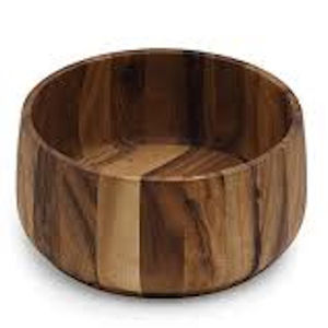 HHO Manufactured Unique <b>Mango</b> or Acacia <b>Wood</b> Classic Style Customizable Size Sustainable and Eco-Friendly Serving <b>Bowl</b> - Product Image 5