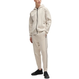 Sweat-shirt à capuche zippé intégral pour homme personnalisé, 450 GSM, 100% coton, décontracté, sport, uni, teinture unie, pour l'hiver - Product Image 2