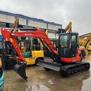 Kubota U55-5รถขุดขนาดเล็กเครื่องจักรมือสอง3ตันน้ำหนักปฏิบัติการกระปุกเกียร์ปั๊มมอเตอร์-คอร์รวมคุณภาพพรีเมี่ยม - Product Image 1