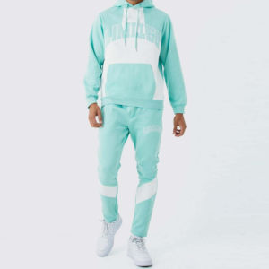 Meilleur Sweat à capuche unisexe en coton biologique Ensemble de survêtement pour hommes avec imprimé personnalisé Joggers à capuche pour l'hiver - Product Image 5