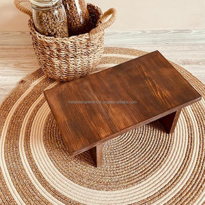 Alimentador elevado para perros de doble cena con cuencos automáticos de acero de 2L Diseño simple de madera de nogal Muestra gratis de comida y agua para mascotas de interior - Product Image 2