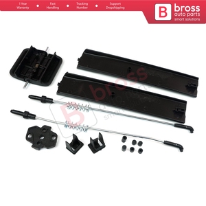 BDP964 Side Sliding <b>Window</b> Glass Latch <b>Cover</b> Repair Set 7H0847788A for T6 Caravelle - Product Image 6