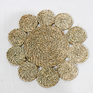 Manteles individuales de ratán trenzado de fábrica Artex Dong Thap, manteles de mesa de comedor naturales hechos a mano para decoración elegante ecológica para el hogar - Product Image 2