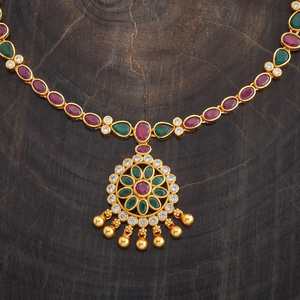 <b>Silver</b> Temple Cultural Collectible Necklace 181850 - Product Image 3