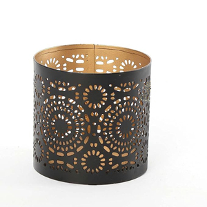 Nouvelle arrivée de qualité supérieure bougeoir votif en métal en fer fabrication de bougies taille personnalisée pour la décoration d'éclairage de table - Product Image 5