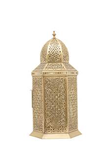 Stunning Antique <b>Brass</b> <b>Lanterns</b> with Intricate Metalwork and a Classic Design for Rustic and Vintage Spaces - Product Image 5