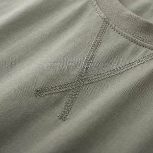 Camiseta Clásica de Manga Larga para Hombre, Cuello Redondo, Antiarrugas, Secado Rápido, Ligera, Tejido Ecológico de Poliéster/Algodón - Product Image 4