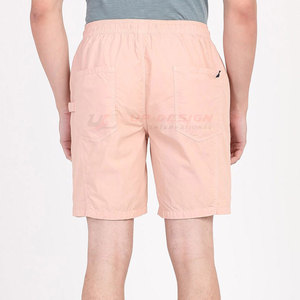 Shorts pour hommes de style décontracté, couleur unie, 100% coton, de haute qualité, respirants, écologiques, séchage rapide, pour l'été - Product Image 4