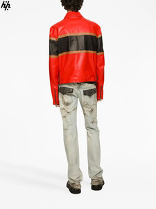 Haute couture polyvalent décontracté ou fête Look confortable avec poches de rangement fonctionnelles en cuir véritable souple pour l'hiver - Product Image 4