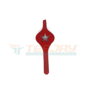 Nueva Pinza para Cejas con Recubrimiento en Polvo Rojo, Punta Inclinada con Agarre Práctico, Tratamiento de Cejas, Manicura, OEM, Marca Privada, Color Personalizado, Logotipo - Product Image 1