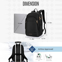 Meilleur article Sac à dos unisexe pour ordinateur portable Sac à dos imperméable en nylon et néoprène textile