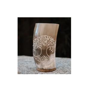 Venta caliente clásico vikingo bebiendo cerveza cuerno vidrio para tamaño personalizado calidad premium fabricado en la India - Product Image 5