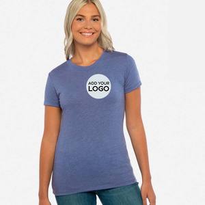 Camiseta de Cuello Redondo Ideal para Bebé 1X1 de Next Level Apparel para Mujer - Product Image 3