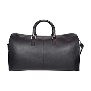 Bolsa de Viaje Deportiva de Cuero Genuino Negro, Casual, de Lujo, con Cierre, Unisex, Grande, para Fin de Semana, Gimnasio, Motocicleta, Ligera - Product Image 2