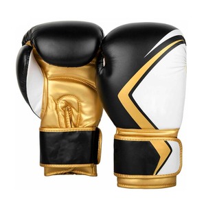 Gants de boxe en cuir confortables et professionnels pour l'entraînement au combat, avec logo personnalisé - Product Image 1