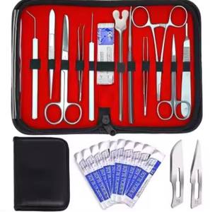 Kit de suture pour étudiants en médecine, kit de pratique de suture chirurgicale, kit de suture, instrument médical, approuvé CE ISO - Product Image 6