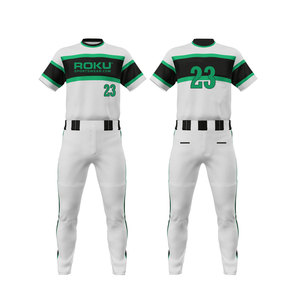 High Quality Polyester <b>Baseball</b> & Softball Sportswear Set Custom Logo Comfortable Breathable Plus Size Uniform Low Price - Product Image 6