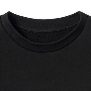 เสื้อสเวตเตอร์คอกลมของผู้ชายผ้าโพลีเอสเตอร์เสื้อขนแกะแบบสีทึบมีฮู้ดสำหรับฤดูหนาว - Product Image 3