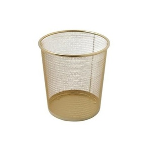 Cubo de basura de metal redondo y profundo para esquinas de cocina con gran volumen adecuado para recoger basura de alimentos húmedos - Product Image 5