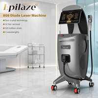 Perfectlaser Analyseur de peau professionnel AI à pointe magnétique 1200W 100 millions de tirages Machine d'épilation au laser à diode à quatre longueurs d'onde