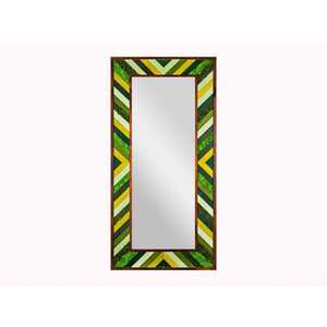 Preserved <b>Green</b> <b>Moss</b> Wall Decal Elegant Mirror Design for Home Decor - Product Image 2