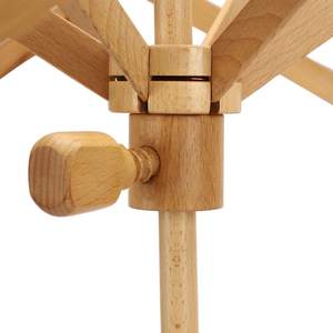 Enrouleur à fil en bois fait main de 24 pouces, support pour le tricot, le crochet, le bricolage, le rangement et l'organisation du fil - Product Image 6