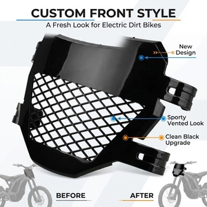 JFG Nuevo Ensamblaje de Plástico Ventilado para Guardabarros Delantero con Soporte de Matrícula para Motocicletas de Cross <span class=keywords><strong>SurRon</strong></span>, Talaria Sting, E Ride Pro, Tuttio, Soleil 01 - Product Image 6