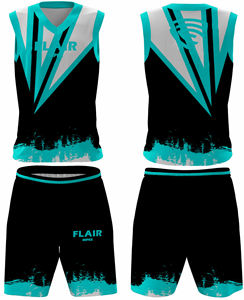 Ensemble de maillots de sport personnalisables de haute qualité pour hommes, impression numérique, chemise respirante, hauts, shorts, vêtements de basket-ball grande taille - Product Image 2