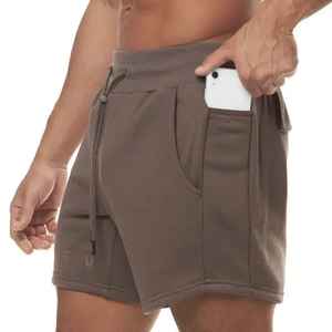 Shorts de sport basiques en maille avec logo personnalisé imprimé pour hommes, confort, taille élastique, shorts en maille par sublimation - Product Image 5