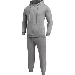 Conjunto Deportivo de 2 Piezas para Hombre, Sudadera con Capucha y Pantalones Deportivos, Traje Deportivo Informal para Correr - Product Image 4