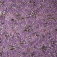 Tela de Red Bordada de Lujo con Patrón Hexagonal Personalizado, Textil Premium para Vestidos, Fabricante OEM ODM, Fábrica en India