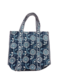 <b>Floral</b> Print <b>Tote</b> <b>Bag</b> Luxury Premium <b>Tote</b> <b>Bags</b> Made in India Product by Indian Manufacturer and Exporter - Product Image 3