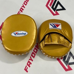 OEM Winning Focus Mitt, coussinets d'entraînement de boxe, cibles de frappe, coussinets de main, Muay Thai, MMA, kickboxing, durables, légers, prise confortable - Product Image 5