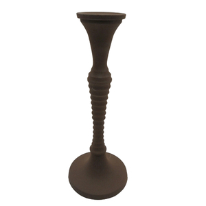 Portavelas de aluminio, soporte de vela de Color gris para boda y decoración del hogar, hecho a mano a granel - Product Image 4