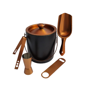 Cubo de hielo de vino de metal galvanizado hecho a mano personalizable surtido de formas/tamaños respetuoso con el medio ambiente moderno lujo más alto bebidas tinas - Product Image 4