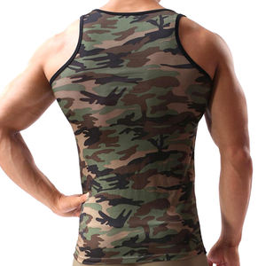 Débardeur athlétique d'été décontracté pour hommes respirant tricoté entraînement Gym Muscle Fitness pour le sport course à pied musculation en vente - Product Image 5