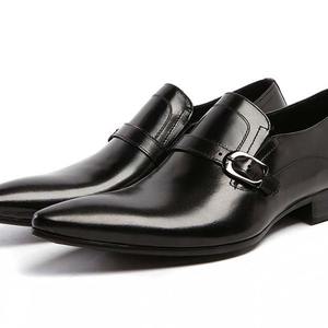 Chaussures de bureau en cuir véritable en gros avec support OEM et personnalisation pour acheteurs – Chaussures habillées - Product Image 1