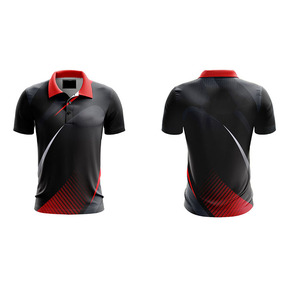 Maillot de sport unisexe imprimé en polyester 100% écologique, design personnalisé, manches courtes - Product Image 3
