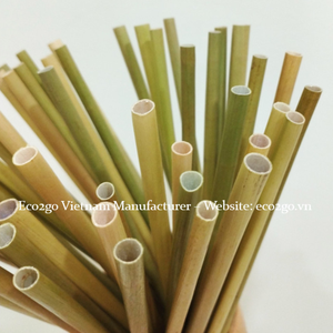 2025มาแรงสุดฮอต!! หลอดหญ้าธรรมชาติแบบเวียดนาม/หลอดสำหรับดื่มหญ้าหลอดหญ้าทำจากเวียดนาม - Product Image 4