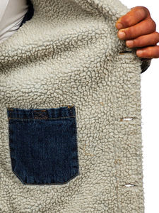 Fabrication pakistanaise Hommes Jeans Veste Top Qualité Multi Couleurs Bomber Jeans Vestes pour Vente en Ligne OEM ODM Service Design - Product Image 5