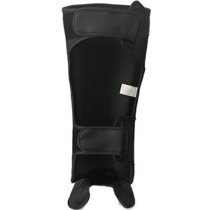 Protèges-tibias en cuir synthétique souple personnalisés REWAGE pour MMA, kickboxing et entraînement de Muay Thai, protection professionnelle - Product Image 3