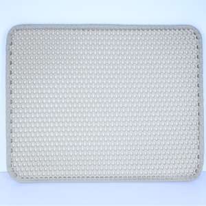 FADE PE Wasserdichte Katzenstreu matte Silikon Anti-Urin-Verschmutzungs-Abfall fallen matte Trocken matte Katzenstreu-Tablett matte Honeycomb Des - Product Image 3