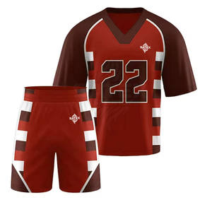 En stock, uniforme de lacrosse d'équipe, matériau durable, uniforme de lacrosse léger - Product Image 3