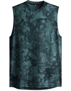 Camisetas Deportivas Casuales para Hombre, Transpirables, de Secado Rápido, Estampadas, Teñidas, de Algodón, Más Vendidas, Talla Grande, Tejidas - Product Image 1